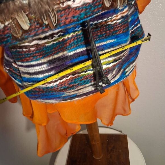 MIKA New York Boho Textile Backpack Purse